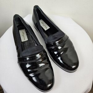 MEZLAN Mirage Men's Tuxedo Dress Shoes Size 10W Patent Leather Black